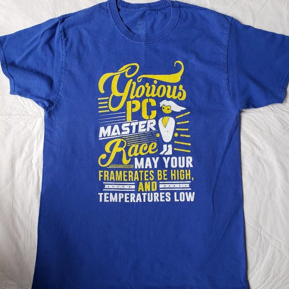 Glorious PC Gaming Master Race Graphic T-Shirt - Picture 1 of 5